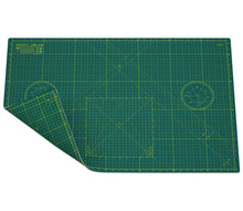 Load image into Gallery viewer, Shiny Merry - A1 90x60cm (36"x24") DIY Craft PVC Inch & Metric Self Healing Cutting Mat-Green/Green