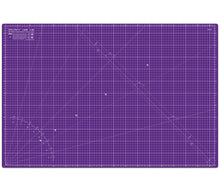 Load image into Gallery viewer, Shiny Merry - A1 90x60cm (36"x24") DIY Craft PVC Inch & Metric Self Healing Cutting Mat-Pink/Purple