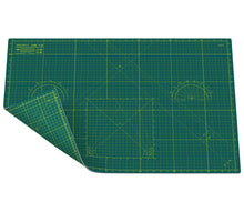 Load image into Gallery viewer, Shiny Merry - A1 90x60cm (36"x24") DIY Craft PVC Inch & Metric Self Healing Cutting Mat-Black/Gray