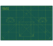 Load image into Gallery viewer, Shiny Merry - A1 90x60cm (36"x24") DIY Craft PVC Inch & Metric Self Healing Cutting Mat-Green/Green