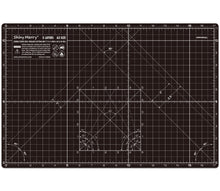 Load image into Gallery viewer, Shiny Merry - A3 45x30cm (18"x12") DIY Craft PVC Inch & Metric Self Healing Cutting Mat-Black / Gray