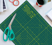 Load image into Gallery viewer, Shiny Merry - A3 45x30cm (18"x12") DIY Craft PVC Inch & Metric Self Healing Cutting Mat-Green / Green